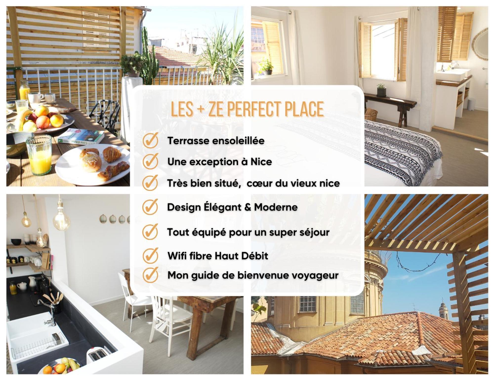 Ze Perfect Place - Vieux Nice - Exceptionnel Appartement - Calme Et Terrasse Avec Vues Dış mekan fotoğraf
